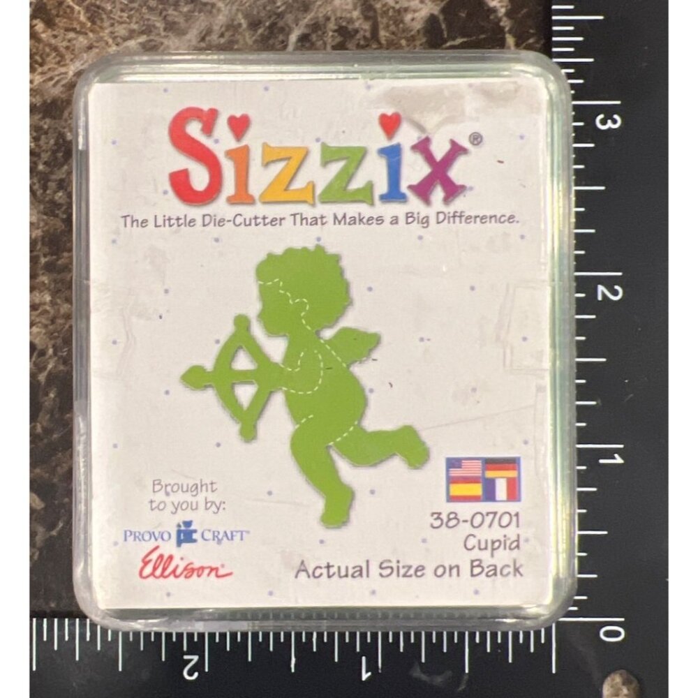 Sizzix Cupid Die-Cutter Small Die 38-0701 By Ellison For Crafting Valentines Day
